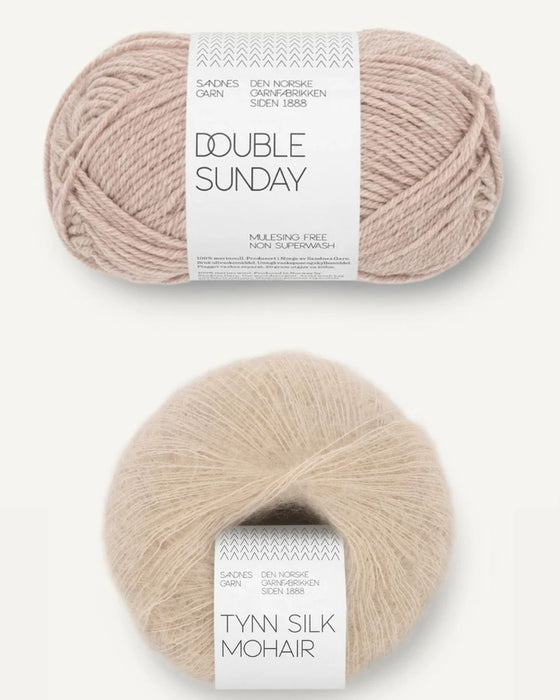 2602_02b Mina Sweater (Double Sunday) - Strickpaket