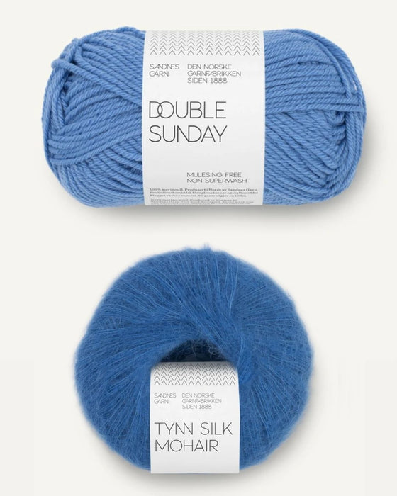 2602_02b Mina Sweater (Double Sunday) - Strickpaket