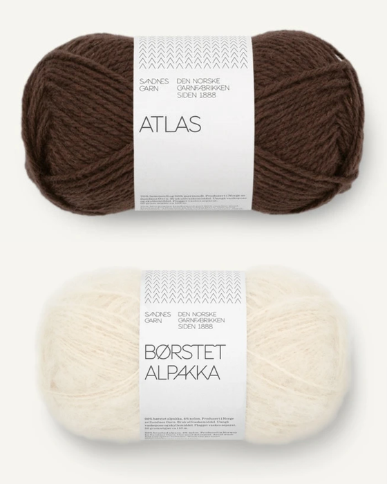 2513-01 Ridge Sweater Atlas- Strickpaket