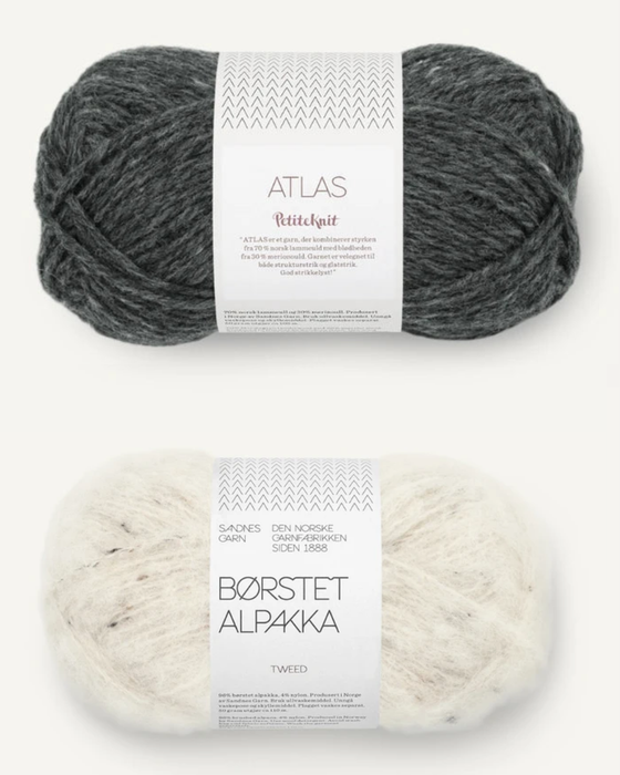 2513-01 Ridge Sweater Atlas- Strickpaket