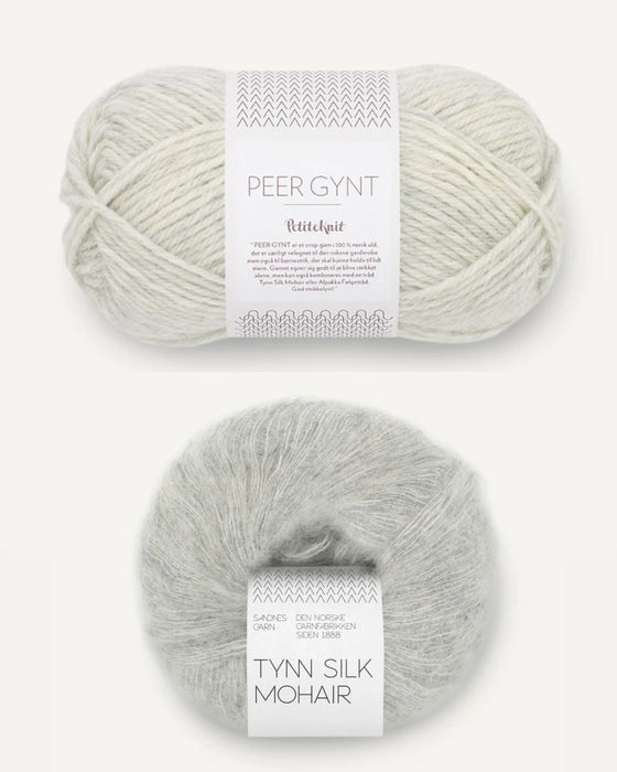 2602_02a Mina Sweater (Peer Gynt) - Strickpaket