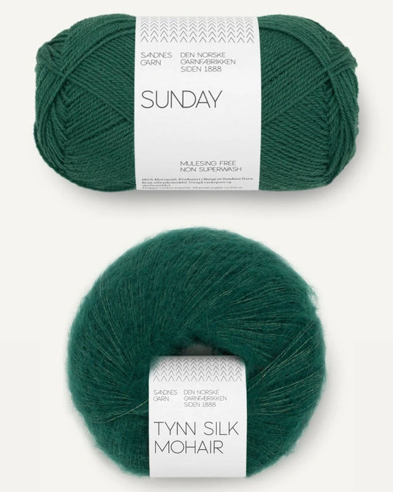 2601_03 Tia Zipper Jacket Junior- Strickpaket