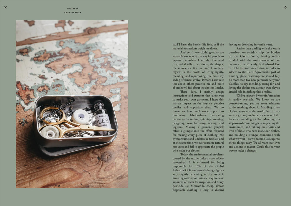 The Art of Knitwear Repair – Minttu Wikberg