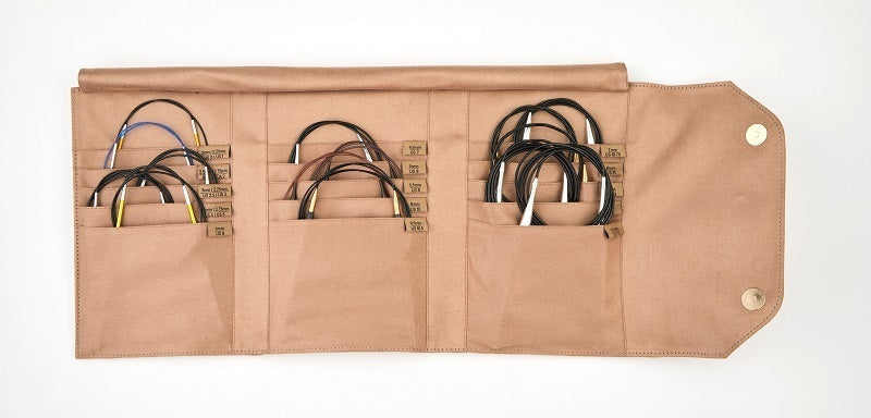 Nadeltasche für Rundstricknadeln