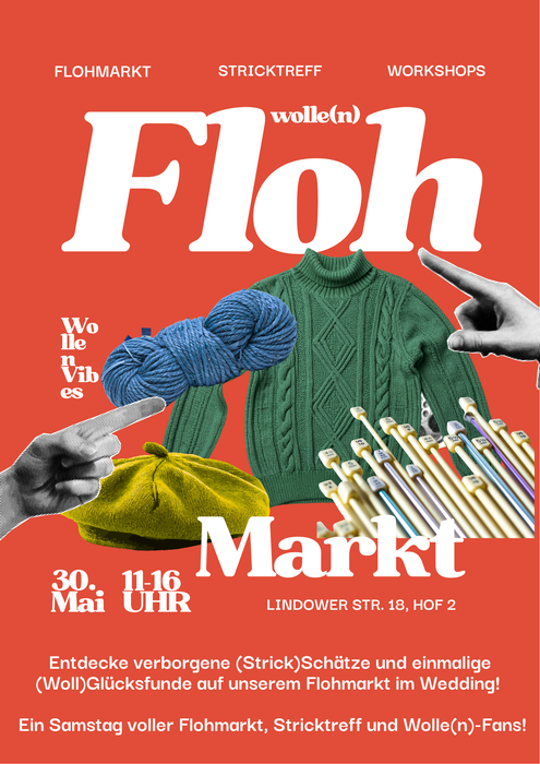 Wolle(n) Flohmarkt - Samstag 30. Mai 2026