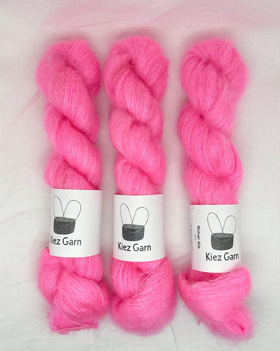 Mohair Silk - handgefärbtes Garn aus Mohair und Seide