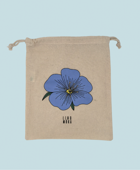 Leinenblüte  - Zuziehbeutel