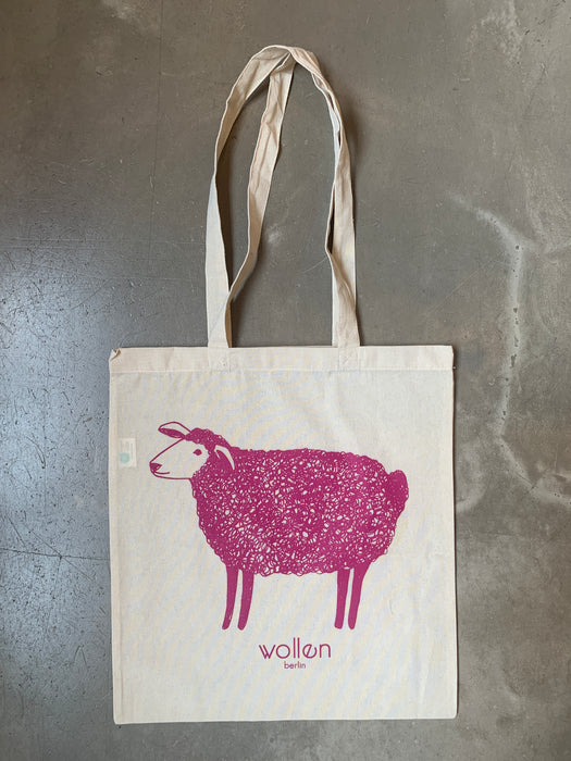 Wollen Tasche - Schaf Fuchsia Pink