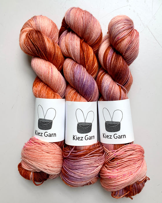 Merino Sock - handgefärbtes Sockengarn aus Merino mit Nylon