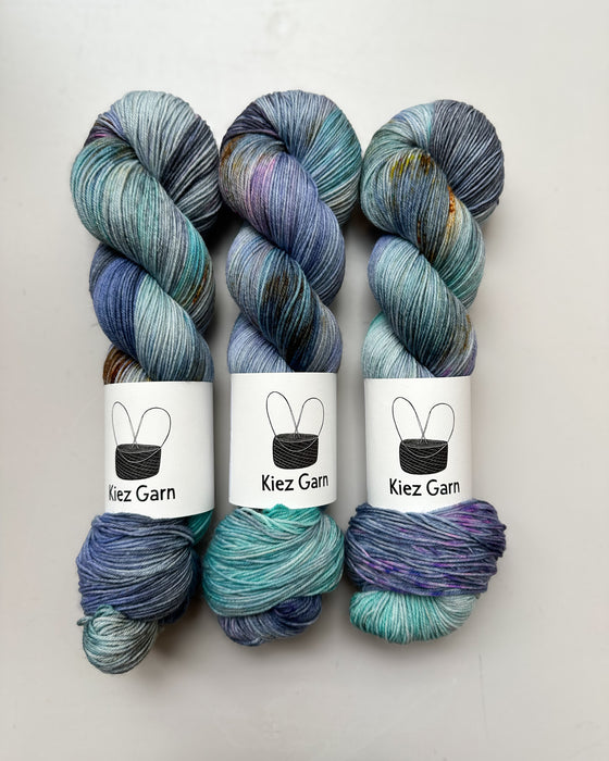 Merino Sock - handgefärbtes Sockengarn aus Merino mit Nylon