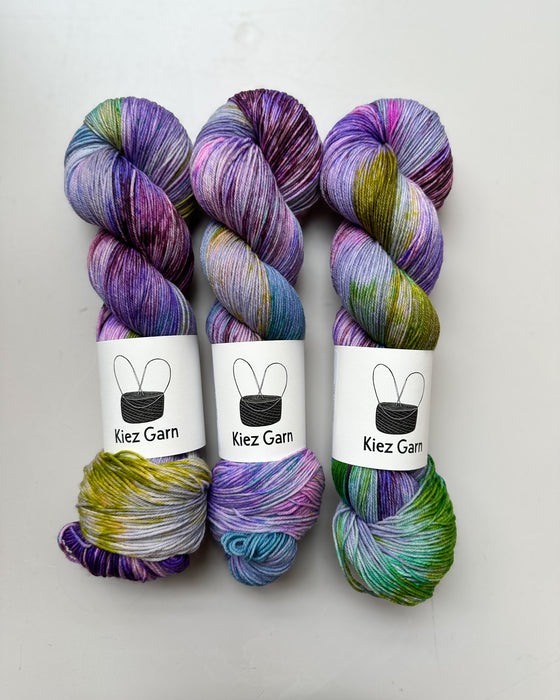 Merino Sock - handgefärbtes Sockengarn aus Merino mit Nylon