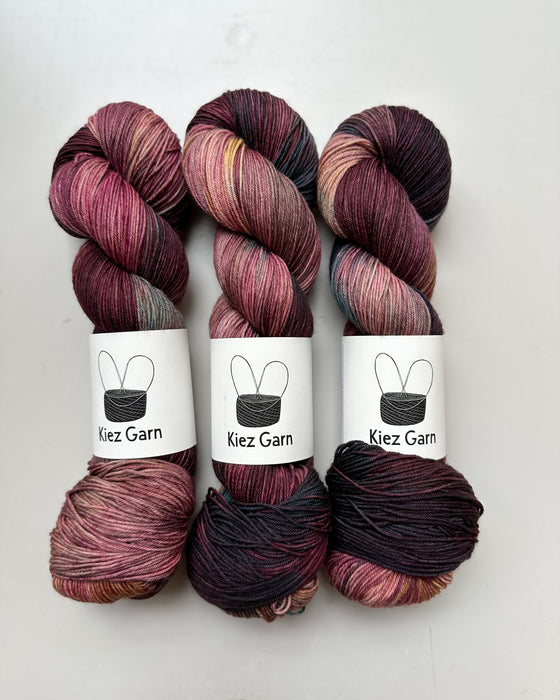 Merino Sock - handgefärbtes Sockengarn aus Merino mit Nylon