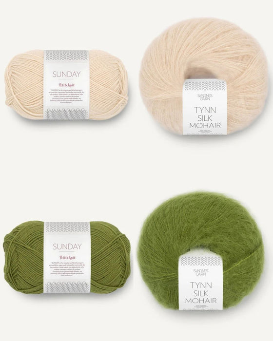Ida Tee - Strickpaket (Sunday + Tynn Silk Mohair)