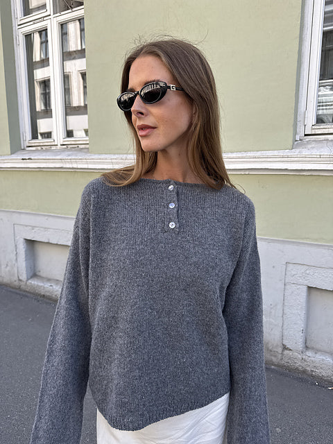 Henley Sweater - Strickpaket