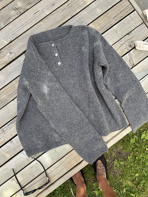 Henley Sweater - Strickpaket