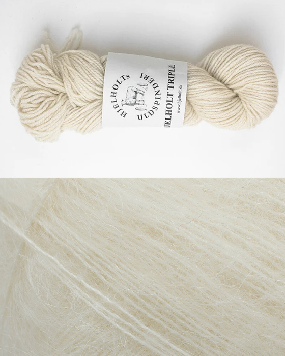 Jilli Jumper - Strickpaket (Hjelholt Triple + Tilia)