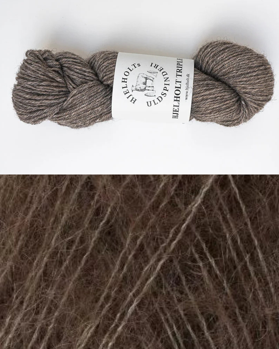 Jilli Jumper - Strickpaket (Hjelholt Triple + Tilia)