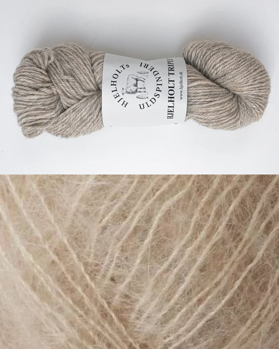 Jilli Jumper - Strickpaket (Hjelholt Triple + Tilia)