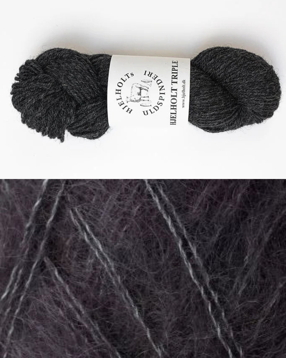 Jilli Jumper - Strickpaket (Hjelholt Triple + Tilia)