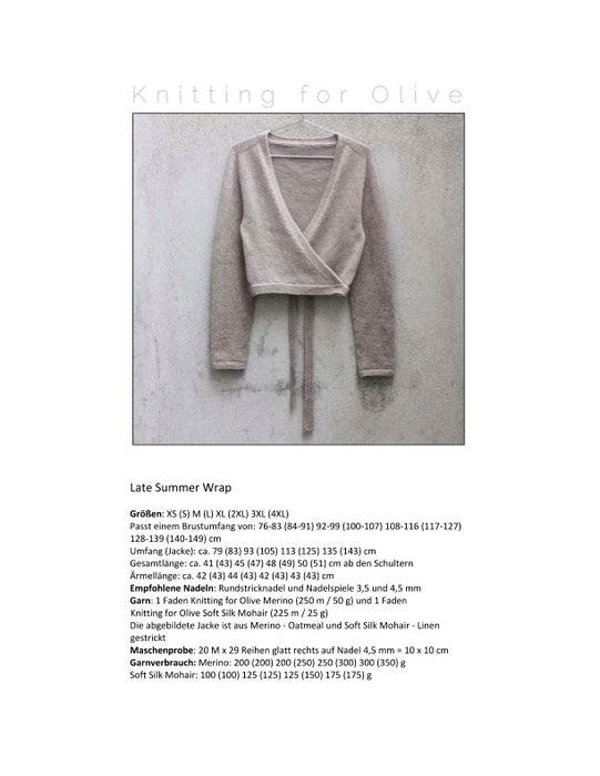 Late Summer Wrap