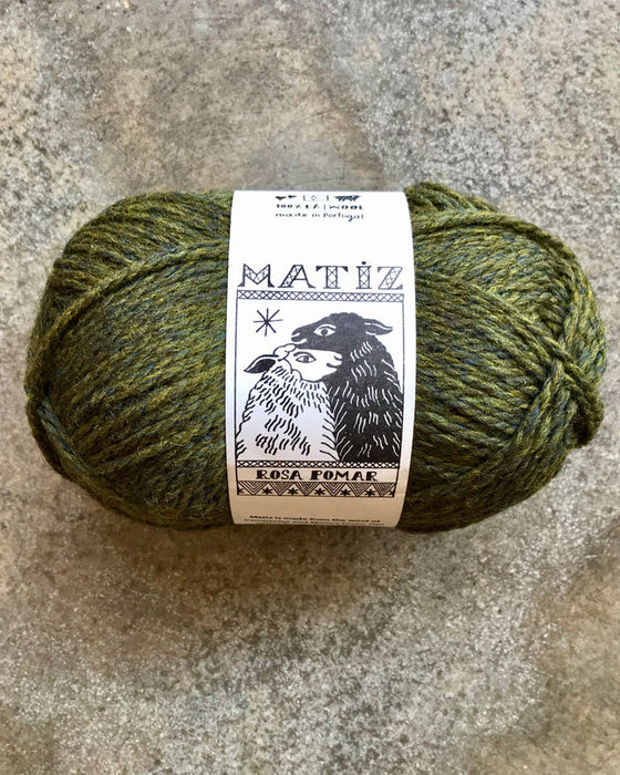 Matiz - 100% portugiesische Wolle (Campaniça & Merino Preto)