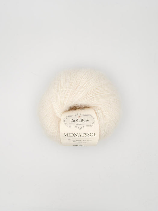 Midnatssol - leichtes Garn aus Alpaca, Tencel und Schurwolle