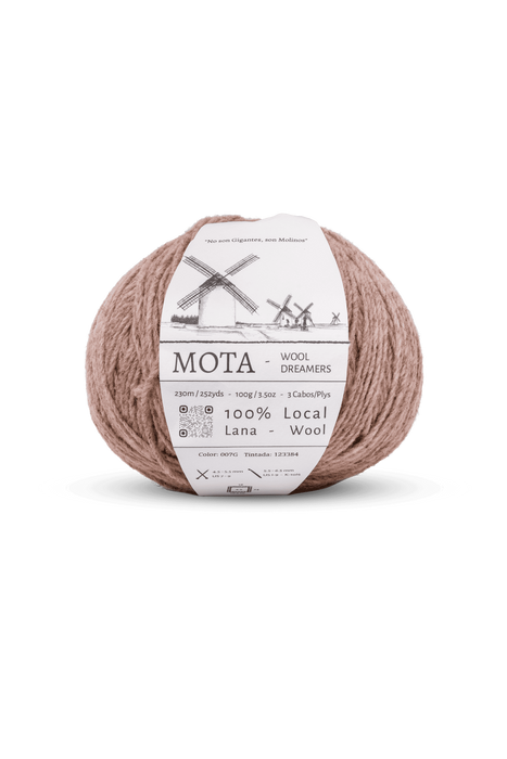 Mota - 100% local wool / Merino Entrefino und Manchego Wolle MOTA
