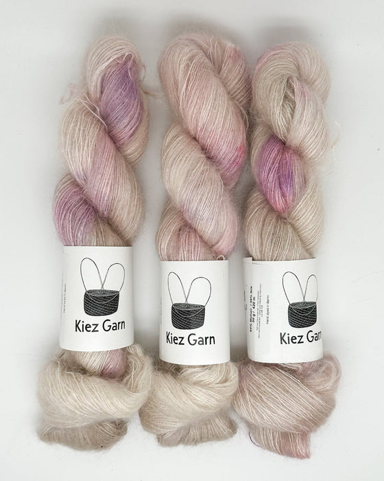 Mohair Silk - handgefärbtes Garn aus Mohair und Seide