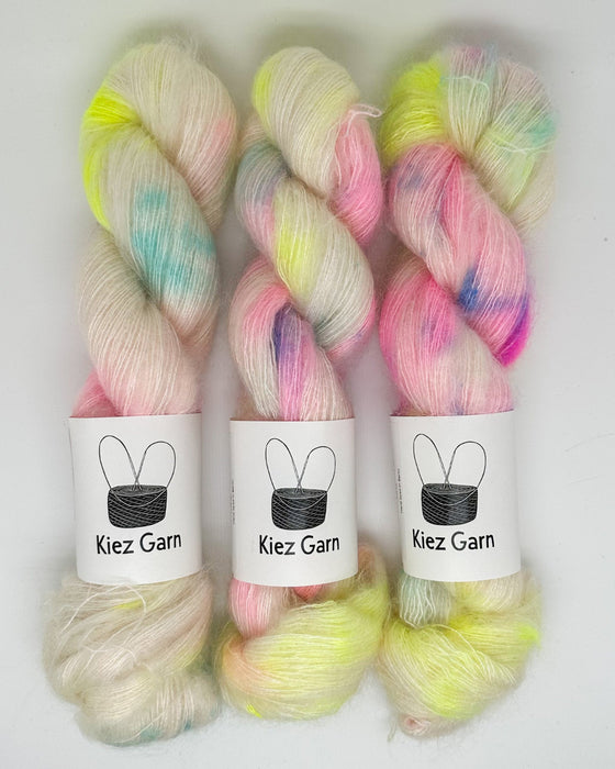 Mohair Silk - handgefärbtes Garn aus Mohair und Seide