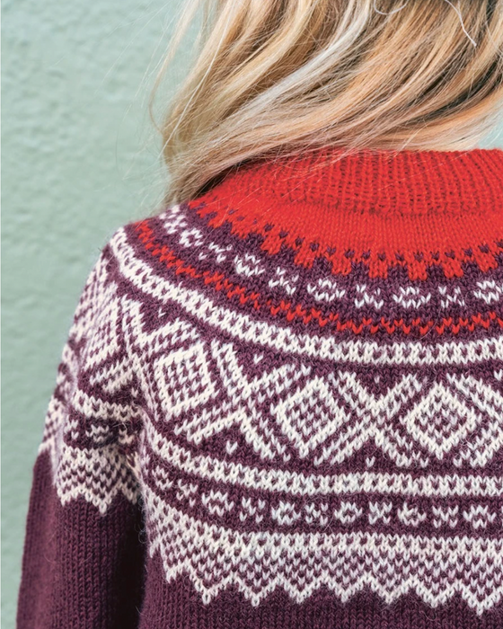 Papieranleitung -  Nr. 2b Marius Pullover Junior mit Tynn Peer Gynt