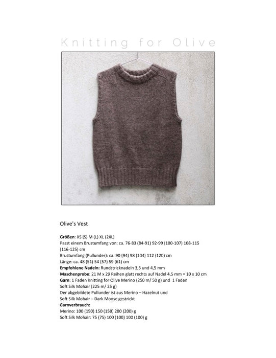 Olive's Vest