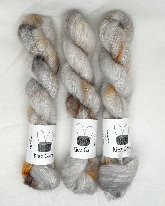 Mohair Silk - handgefärbtes Garn aus Mohair und Seide