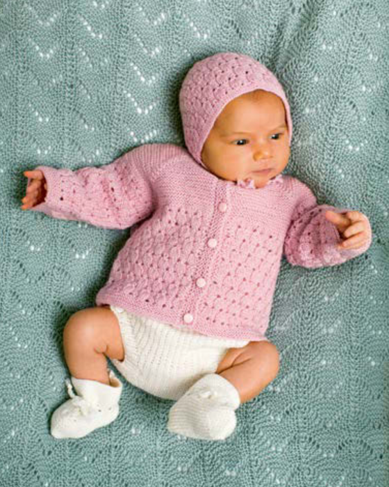 27-6 Baby Decke- Strickpaket