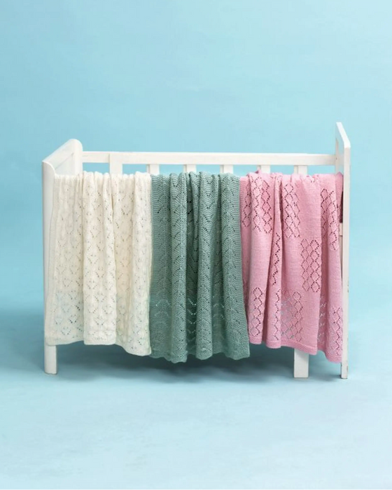 27-6 Baby Decke- Strickpaket