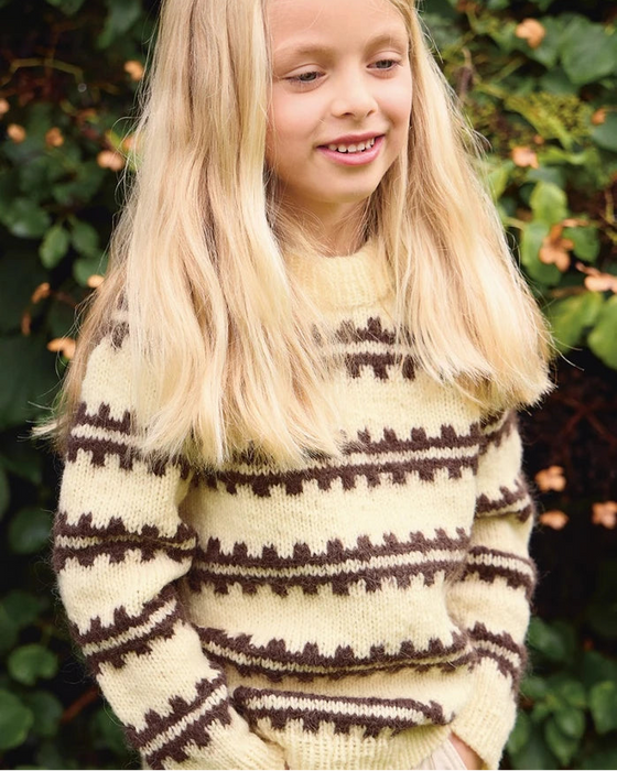 Papieranleitung -  Nr. 3 Ridge Sweater Junior