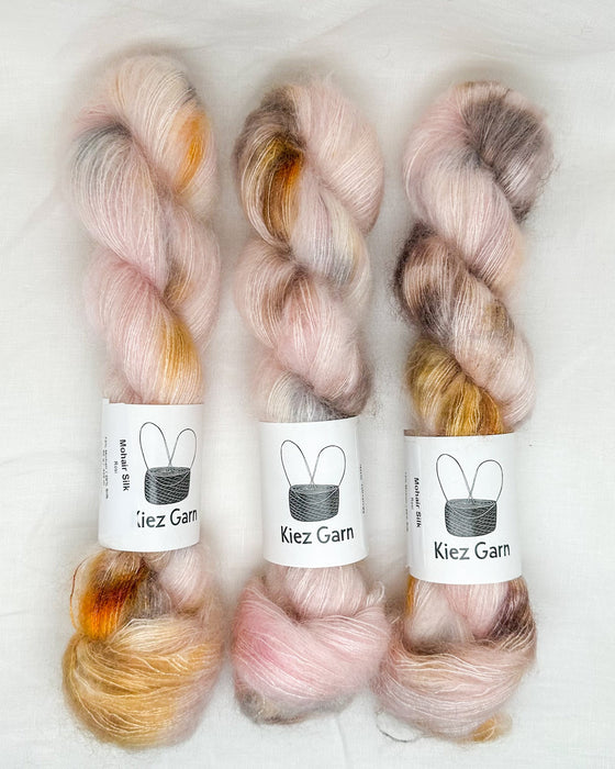 Mohair Silk - handgefärbtes Garn aus Mohair und Seide