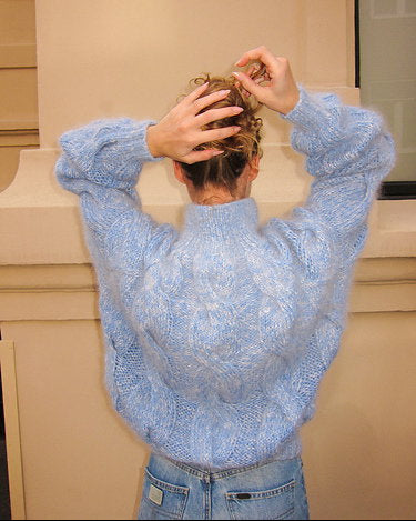 Sandok Cable Sweater - Strickpaket