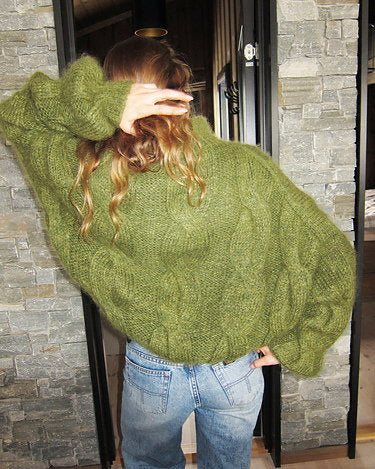 Sandok Cable Sweater - Strickpaket
