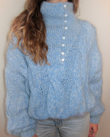 Sandok Cable Sweater - Strickpaket