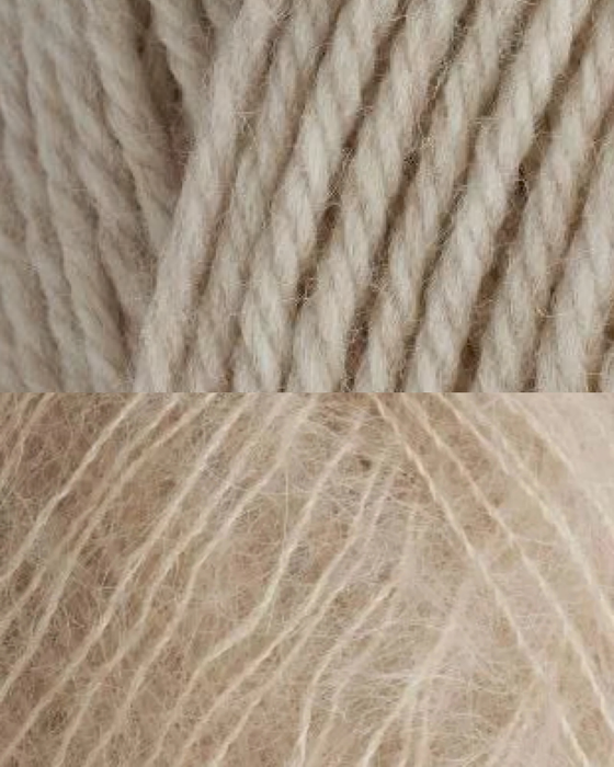 Terrazzo Neck - Strickpaket