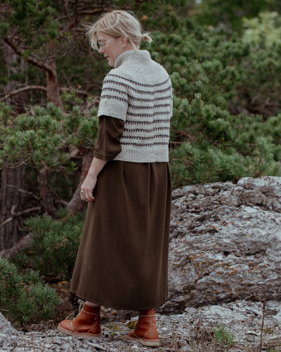 The Island and the Forest: A Knitted Correspondence