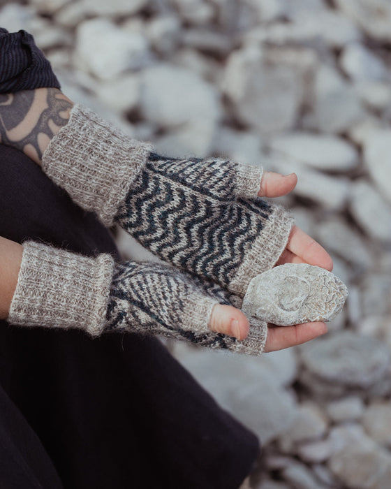 The Island and the Forest: A Knitted Correspondence