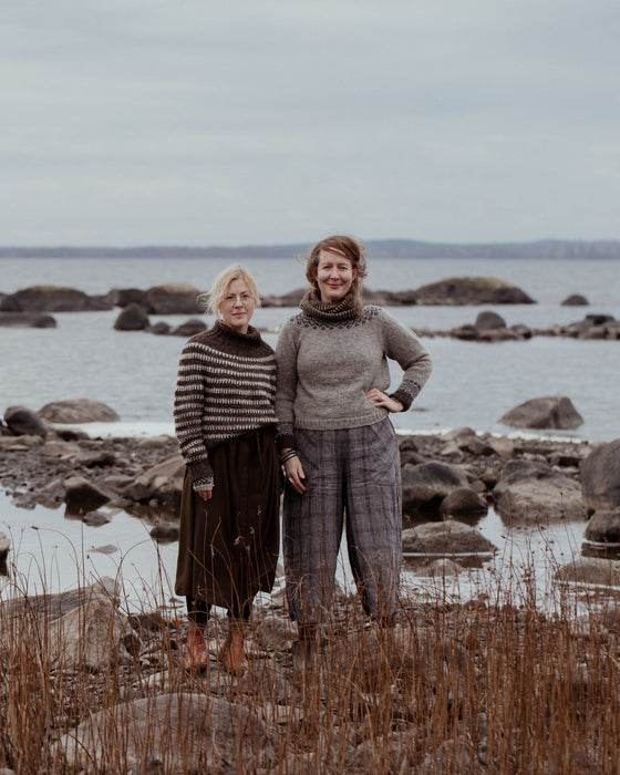 The Island and the Forest: A Knitted Correspondence
