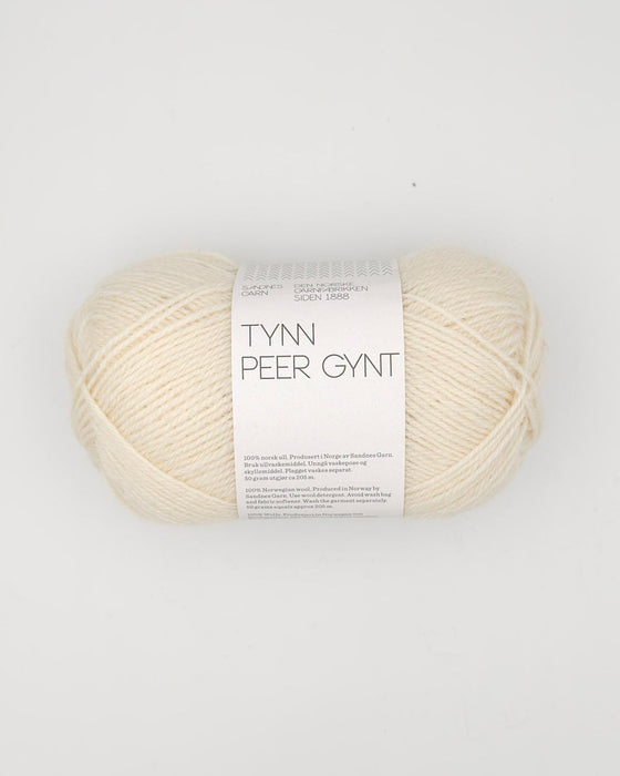 Tynn Peer Gynt - reine norwegische Schurwolle