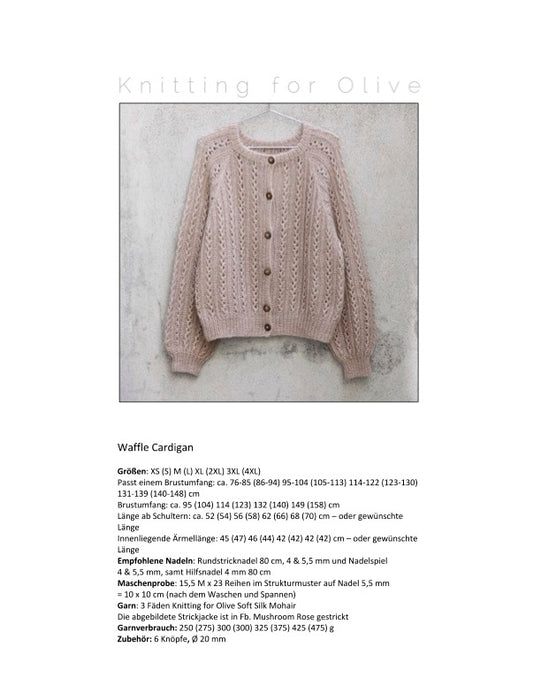 Waffle Cardigan
