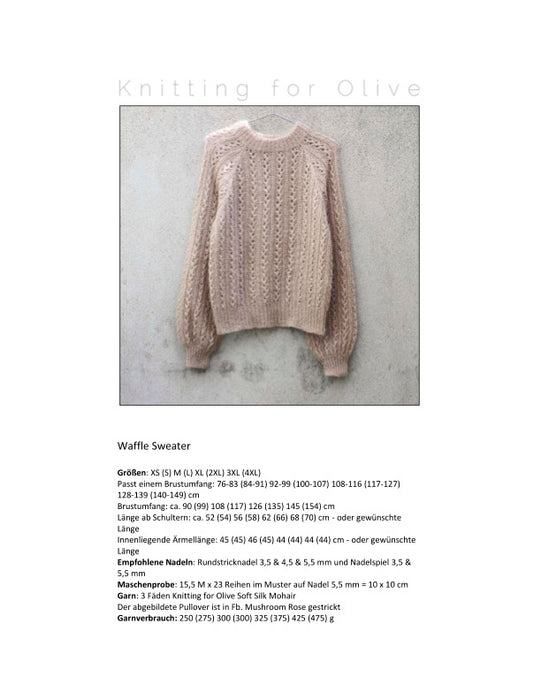 Waffle Sweater