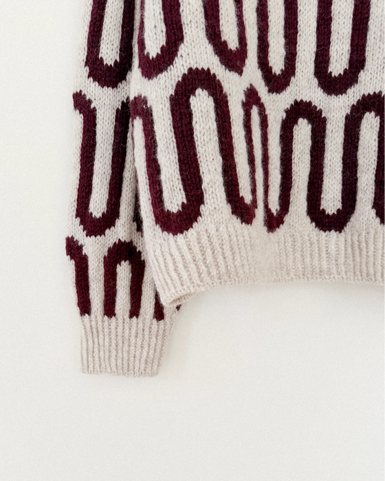 Wave Sweater - Strickpaket