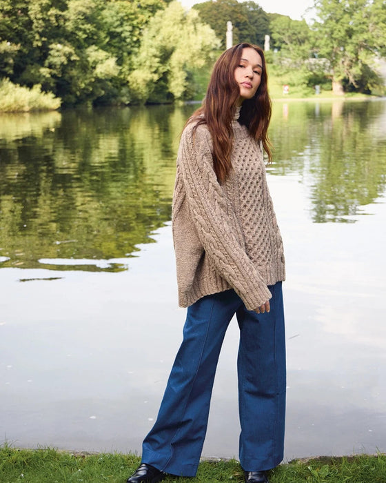 Papieranleitung - Wilbur Cable Sweater