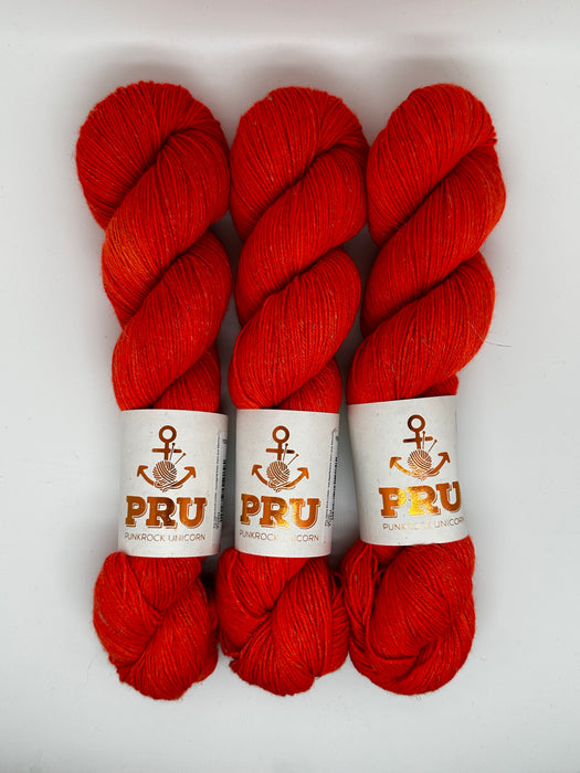 Pru Yarns ECO LYNN - handgefärbtes Garn aus Merino und Leinen