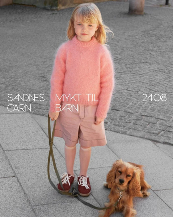 Papieranleitung - 2408 MYKT TIL BARN - Weicher Strick für Kinder